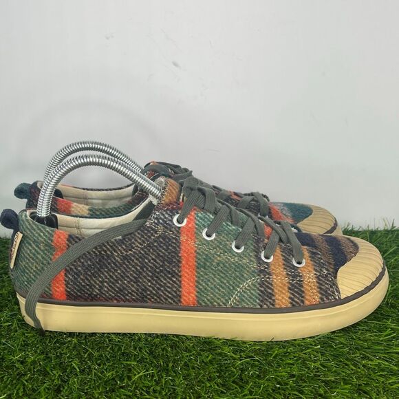 Keen Womens Size US 11 Forest Night Elsa Wool Fleece Plaid Sneakers - Picture 3 of 8